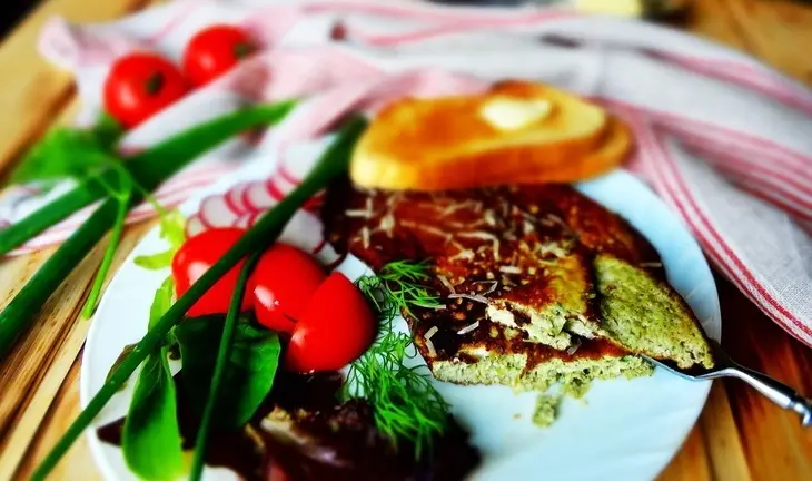 Фриттата с брокколи и беконом.: шаг 7