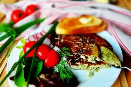 Фриттата с брокколи и беконом.: шаг 7