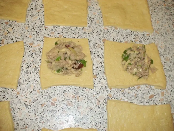 Хлеб-пельмени "тortellini di pane" сестёр симили: шаг 8