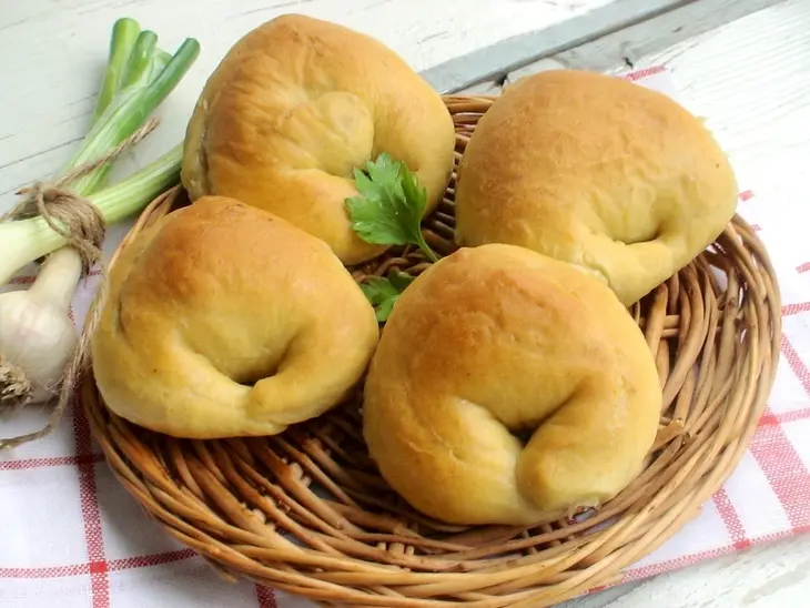 Хлеб-пельмени "тortellini di pane" сестёр симили: шаг 11