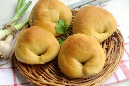 Хлеб-пельмени "тortellini di pane" сестёр симили: шаг 11