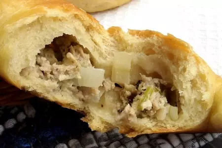 Хлеб-пельмени "тortellini di pane" сестёр симили: шаг 12