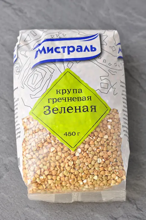 Каша из проростков зелёной гречки "витаминный взрыв!": шаг 1