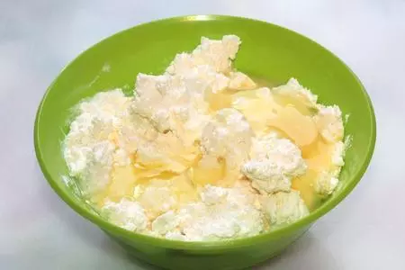Каша гречневая, запеченная с творогом: шаг 3