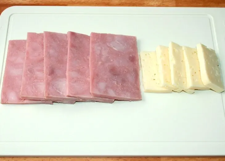 Булочки с ветчиной и сыром: шаг 6