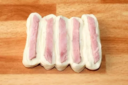 Булочки с ветчиной и сыром: шаг 9