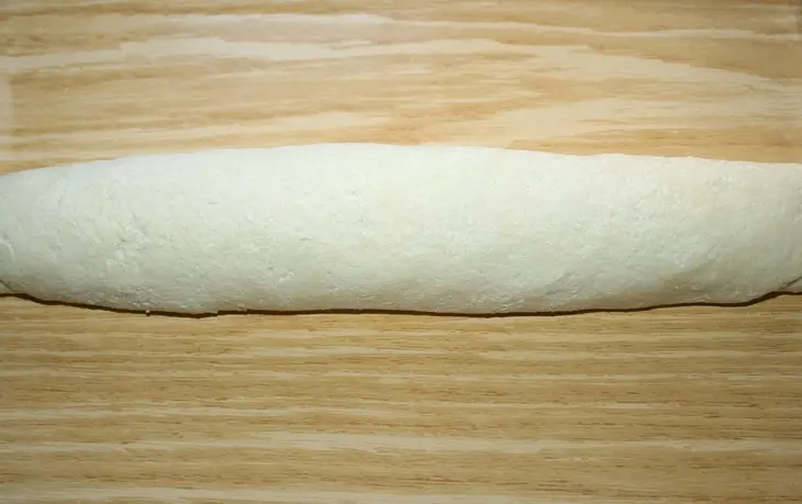 Творожные «улитки» с мясным фаршем: шаг 6
