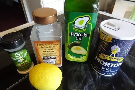 Рыба с овощами на гриле: шаг 2