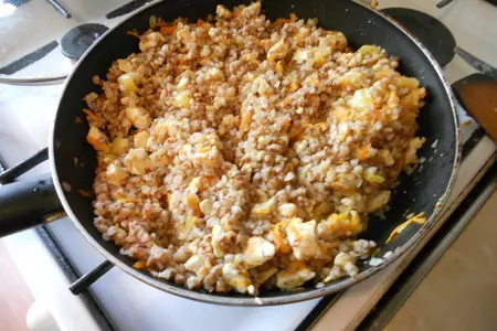Гречка с курицей и овощами "сюрприз": шаг 9