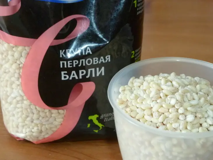 Запеканка "барли" с овощами и грибами: шаг 1