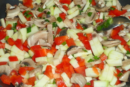 Запеканка "барли" с овощами и грибами: шаг 4