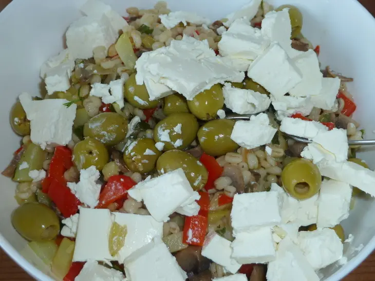 Запеканка "барли" с овощами и грибами: шаг 6