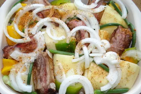 Баранина с овощами и фенхелем в томатном соке: шаг 5