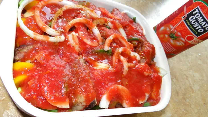 Баранина с овощами и фенхелем в томатном соке: шаг 6