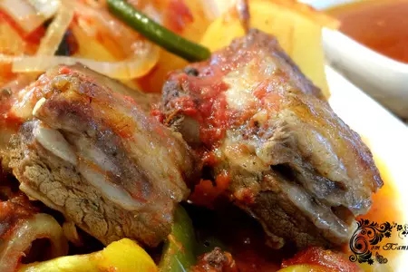Баранина с овощами и фенхелем в томатном соке: шаг 9