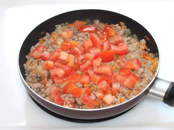 Солнечные шарики из кускуса с мясной начинкой: шаг 6