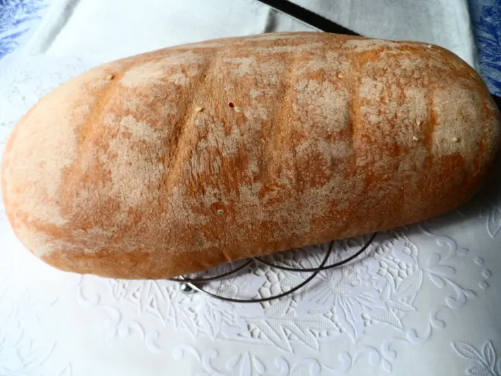 Закусочный хлеб с тунцом,оливками,сыром,на томатном соке томато густо.: шаг 7