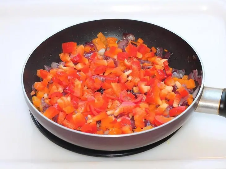 Запеканка из булгура с мясным фаршем: шаг 4
