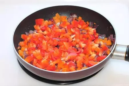 Запеканка из булгура с мясным фаршем: шаг 4