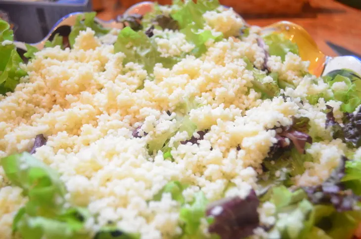Салат с кускусом и грилованной утиной грудкой: шаг 6