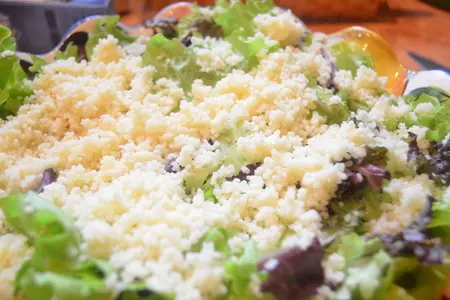 Салат с кускусом и грилованной утиной грудкой: шаг 6
