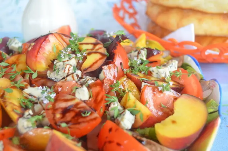 Салат с кускусом и грилованной утиной грудкой: шаг 9