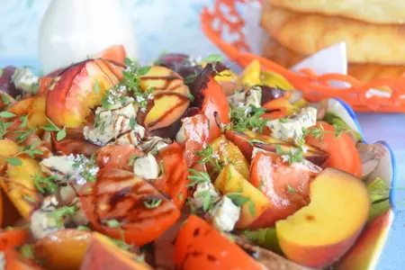 Салат с кускусом и грилованной утиной грудкой: шаг 9