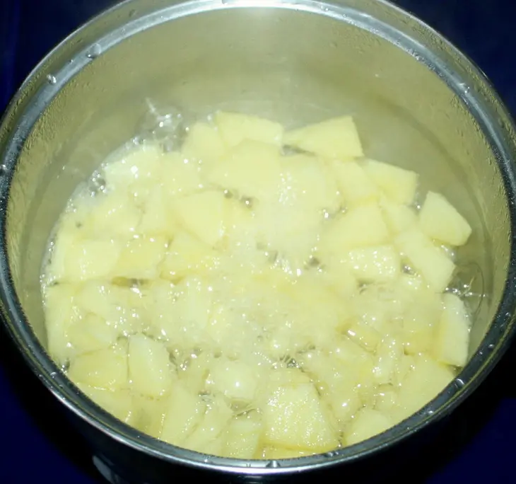 Салат «фруктовый кус-кус»: шаг 7
