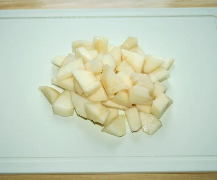 Салат «фруктовый кус-кус»: шаг 8