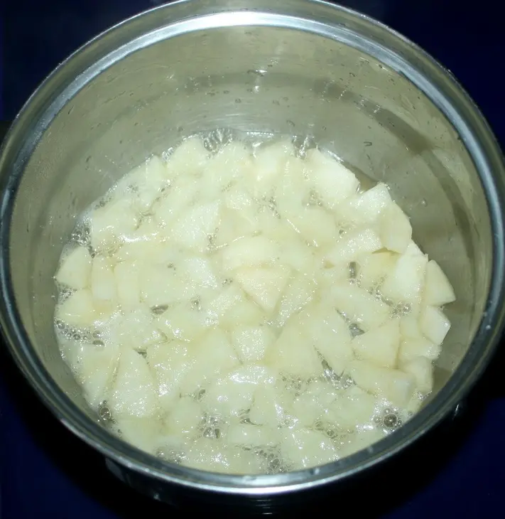 Салат «фруктовый кус-кус»: шаг 9