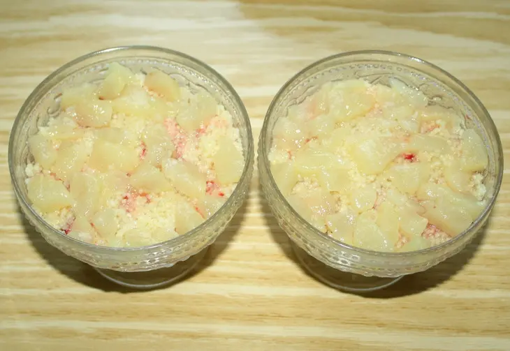 Салат «фруктовый кус-кус»: шаг 15