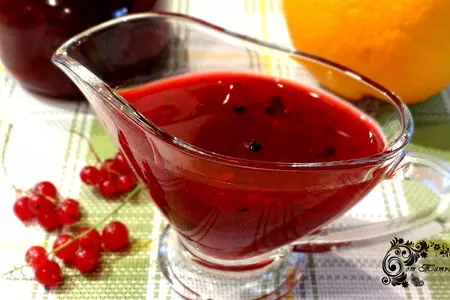 Мясной соус из красной смородины: шаг 4