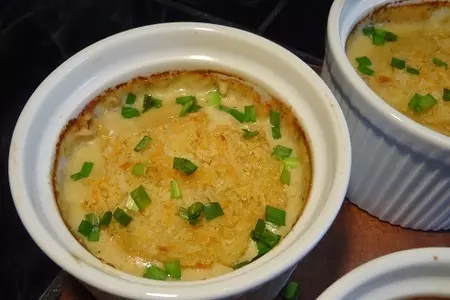 Жульен с омарами, грибами и ромом: шаг 8