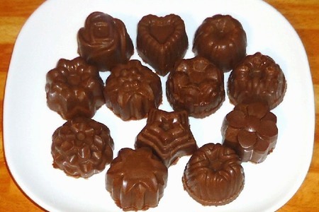 Шоколадные конфеты с клубничным джемом: шаг 9