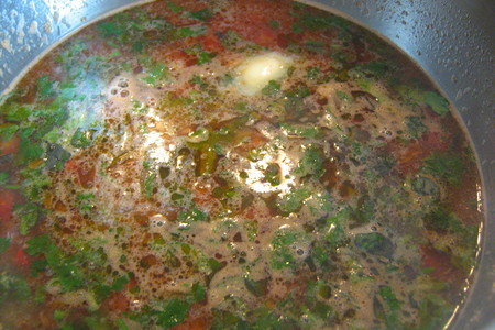 Острый томатный суп с мидиями: шаг 4