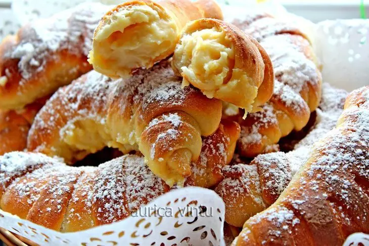 Булочки с кремом: шаг 10