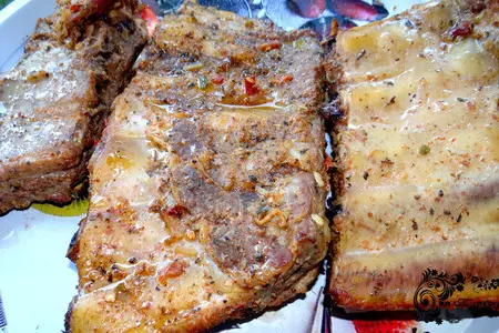 Копчености - молодая утка, свиные ребра и грудинка: шаг 5