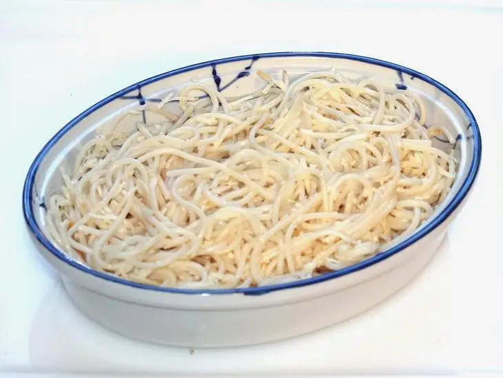 Суфле из сока "томато густо" с макаронами: шаг 8