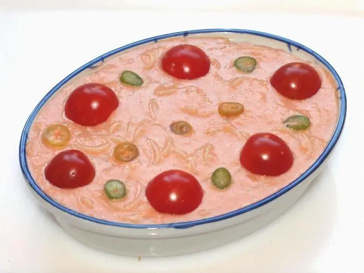 Суфле из сока "томато густо" с макаронами: шаг 9