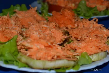 Закуска из моркови с чесноком: шаг 6