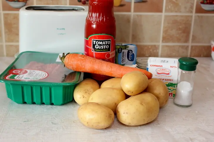 Британский пастуший пирог "shepherd's pie": шаг 1