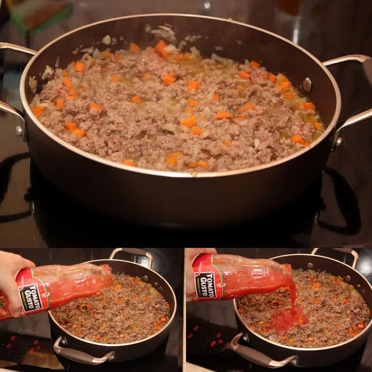 Британский пастуший пирог "shepherd's pie": шаг 7