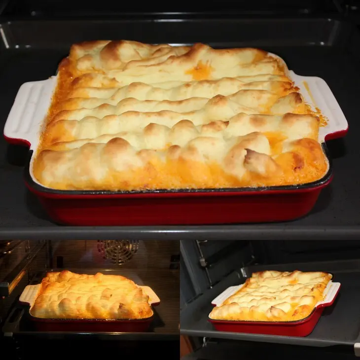 Британский пастуший пирог "shepherd's pie": шаг 10