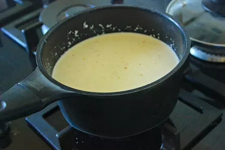 Овсяная каша с кокосом, миндальным молоком и нектринами: шаг 7
