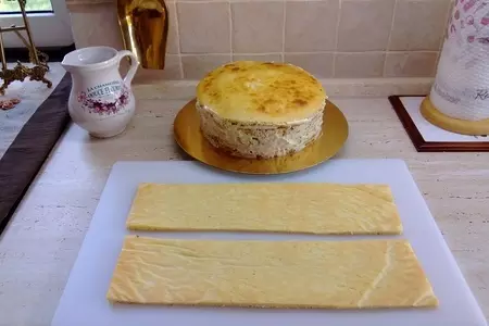 Торт бассейн: шаг 1