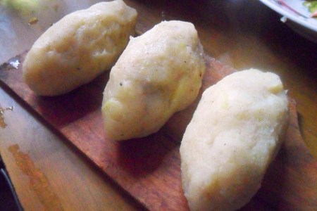 Картофельные зразы с креветками: шаг 4