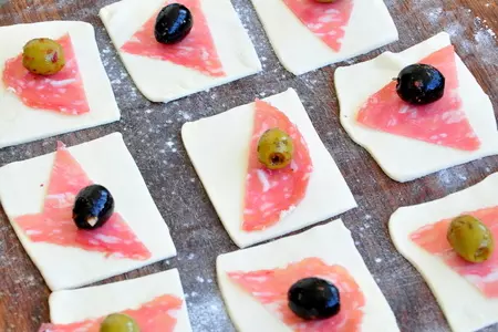 Закусочные оливки и быстрая закуска из них: шаг 2