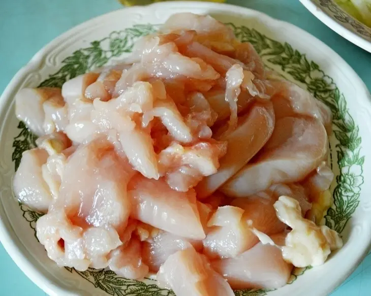 Каша из пшена с курицей и овощами.: шаг 3