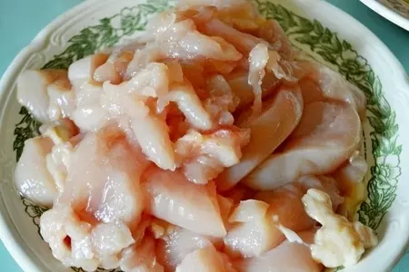 Каша из пшена с курицей и овощами.: шаг 3