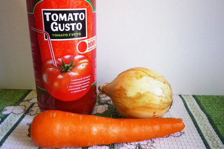 Паста с тефтельками в томатном соусе: шаг 1